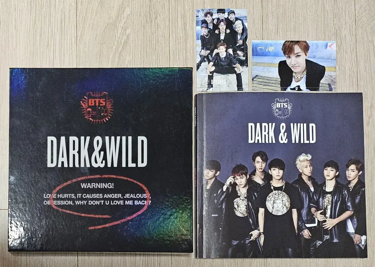 방탄소년단 Dark & Wild 앨범